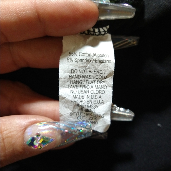 A'gaci Black Medium Bodysuit - Picture 5 of 6